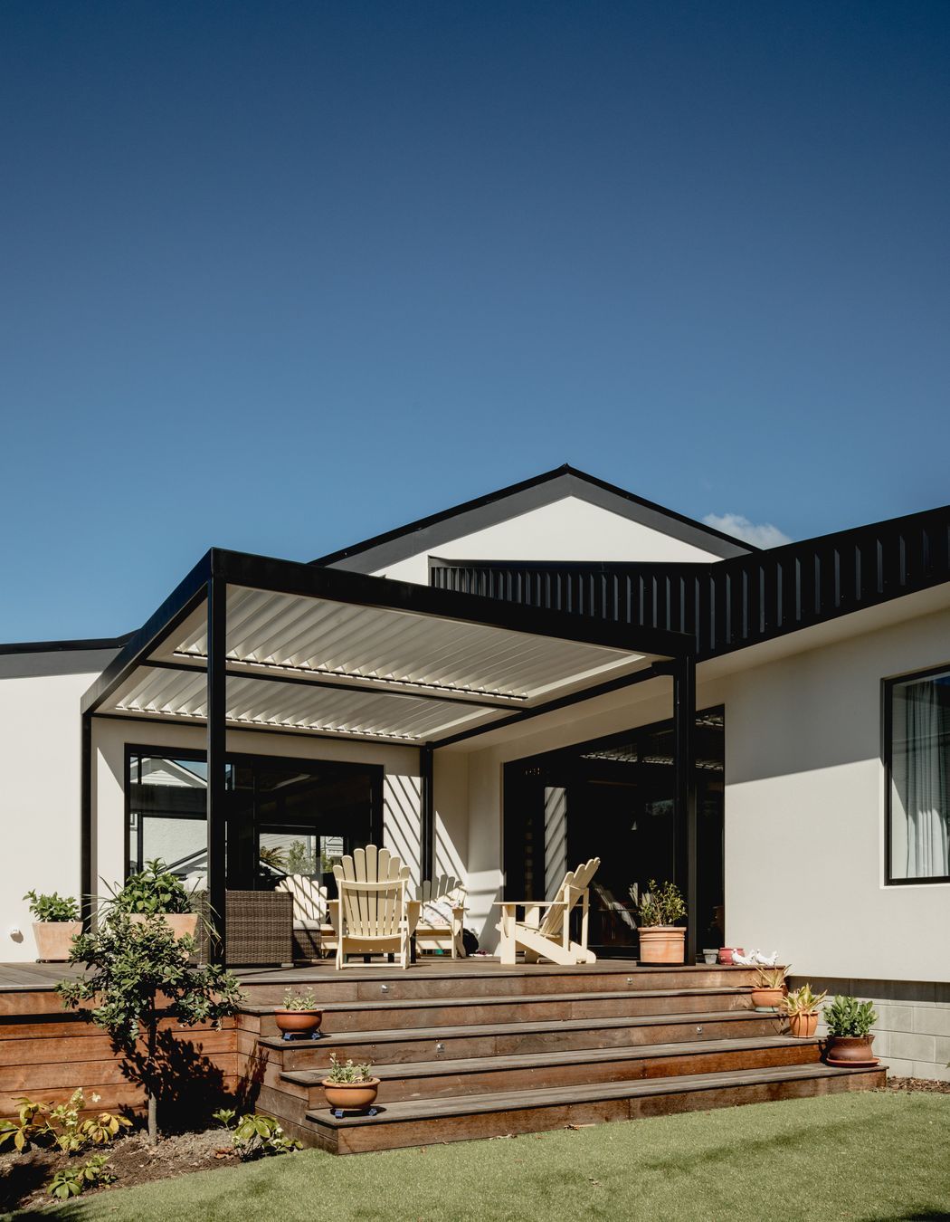 Outdoor seating area.