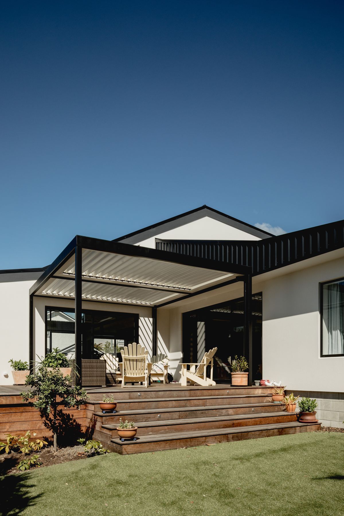 Outdoor seating area.