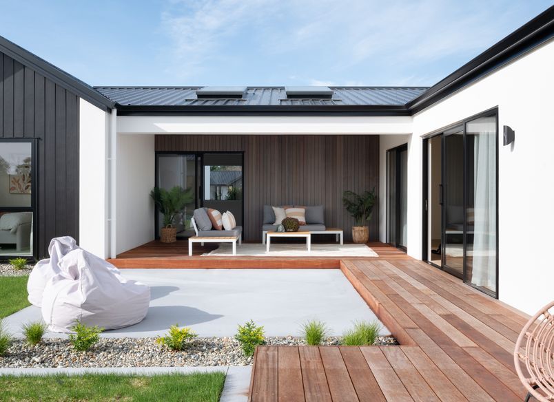 Fowler Homes Kotare Park Show Home with Floorboards