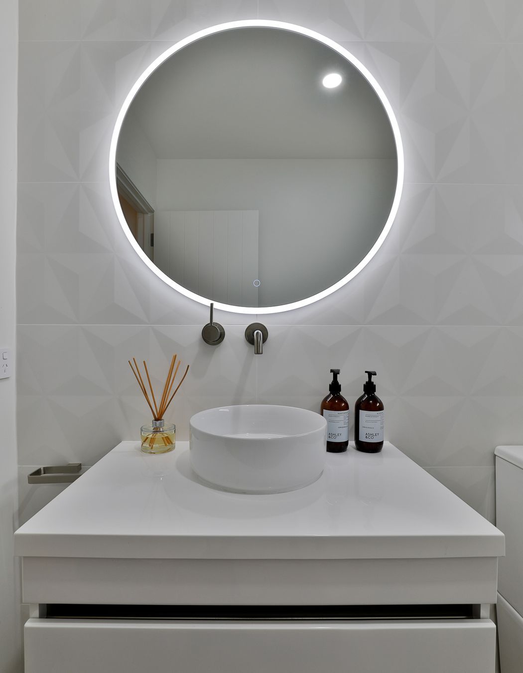 4D Diamond White 400x800mm wall