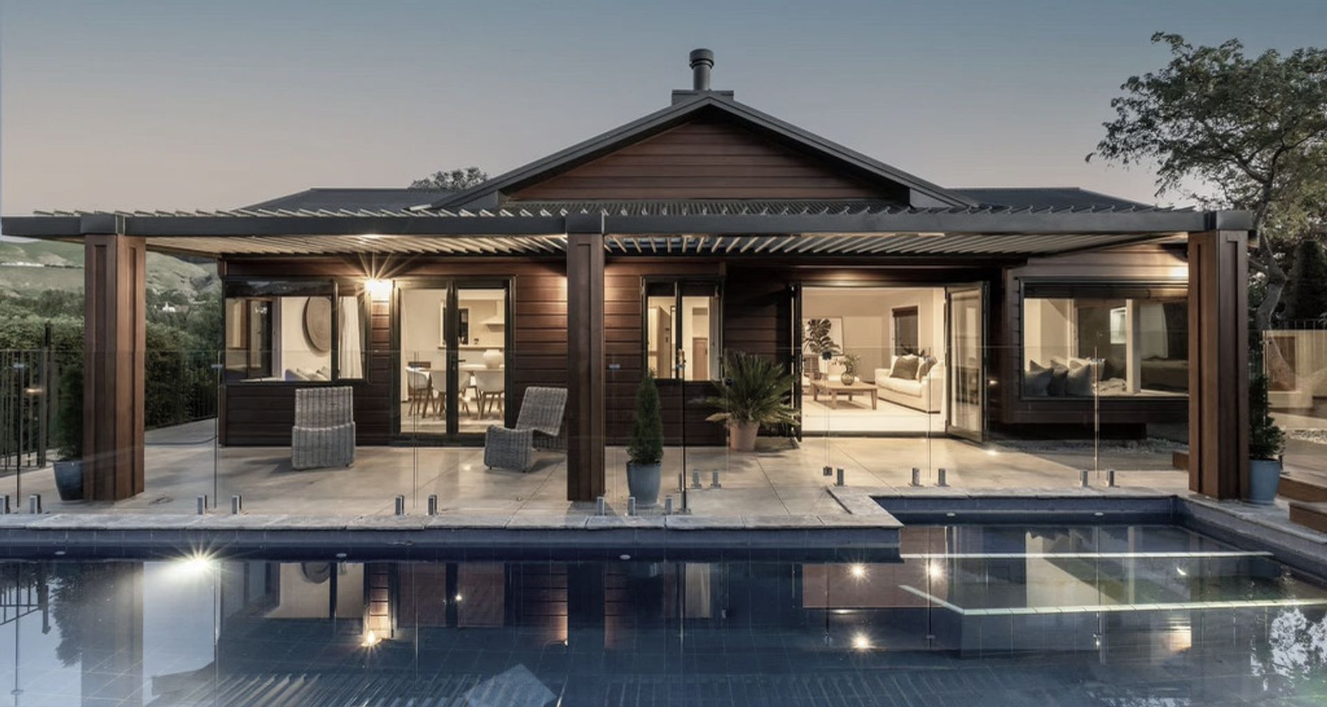 Poolside Bungalow banner