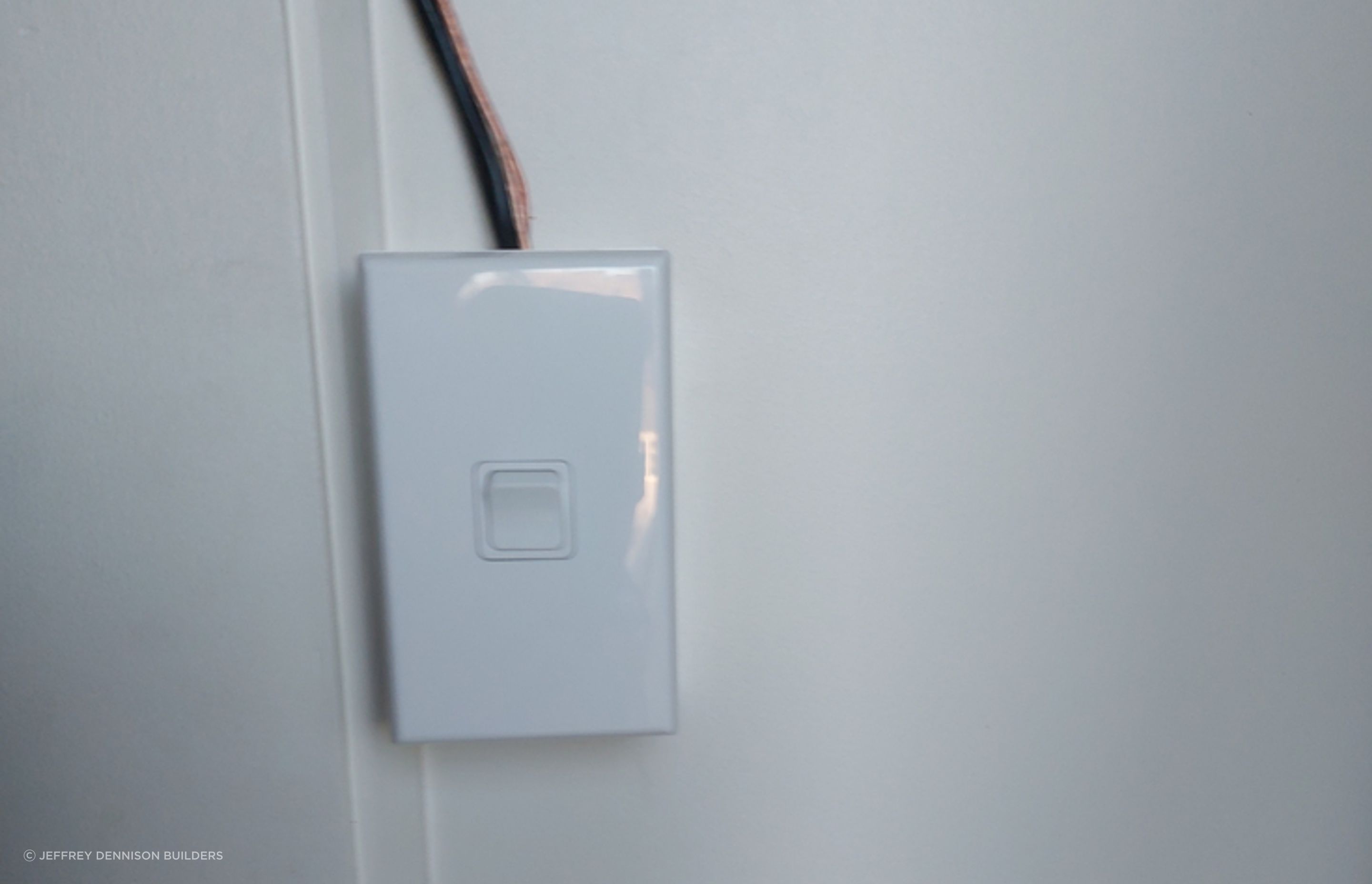 Some of the switches for the lighting