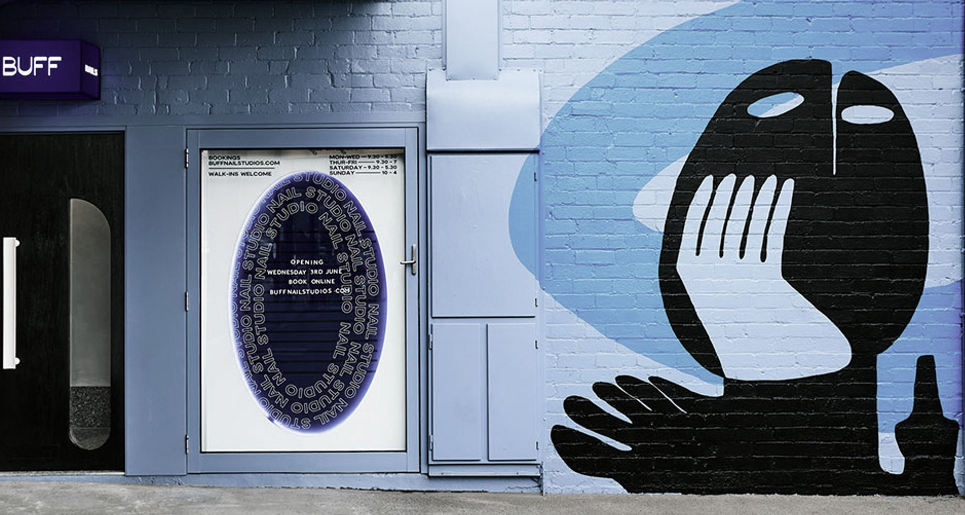 Buff Nail Studios banner