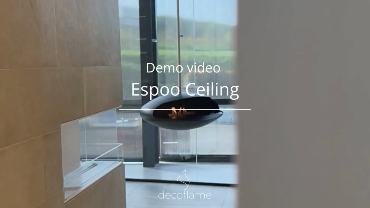 Decoflame Espoo Net Zero Suspended Ceiling Fireplace gallery detail image
