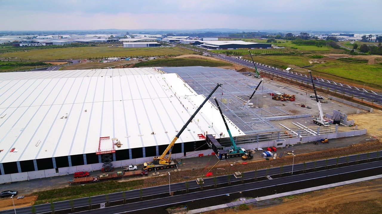 Roll to Roof: Onsite rollforming direct to roof level gallery detail image