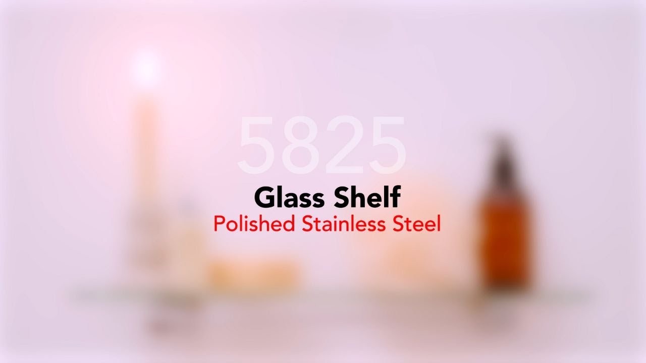 Glass Shelf 500mm - 5800 Series Number 5825 gallery detail image