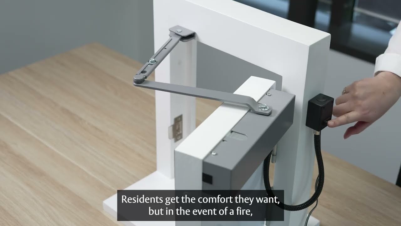 Lockwood Exidor 9880 Guardian E-Mag Free Swing Closer gallery detail image