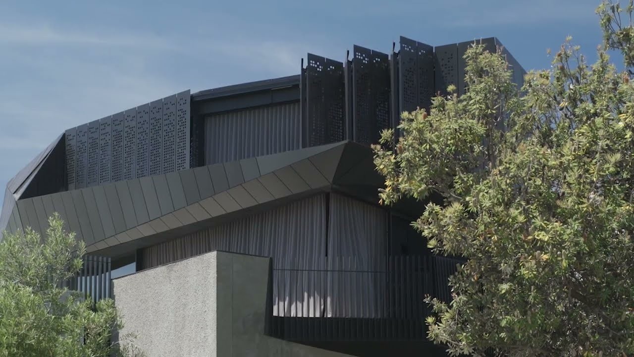 Motorised Vertical Bi-Fold Screens | Shade Factor gallery detail image