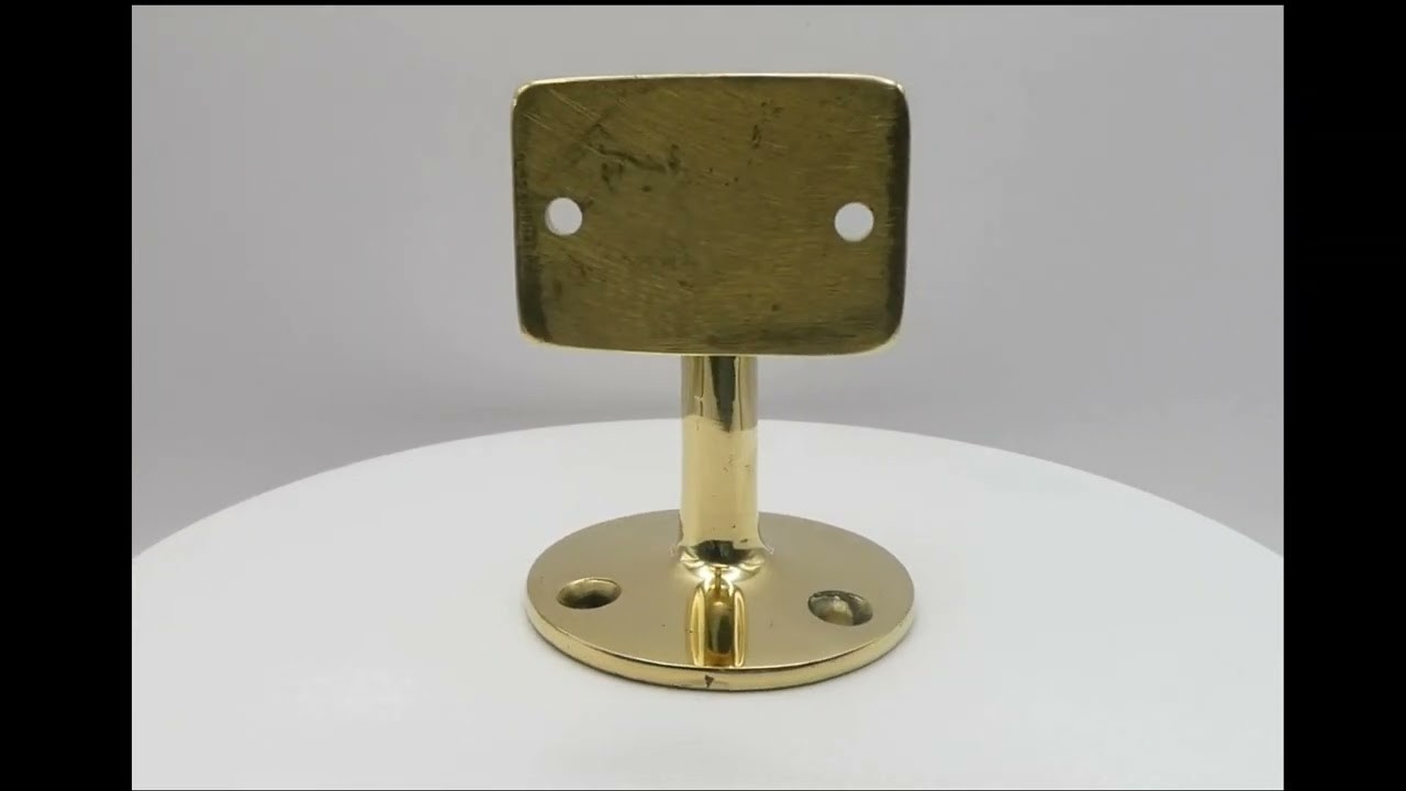 114 Brass Handrail Bracket gallery detail image