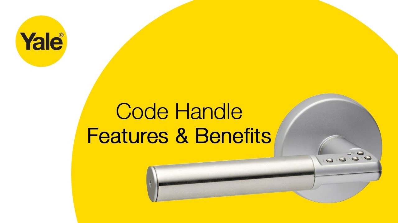 Yale Code Handle Keyless Lockset gallery detail image