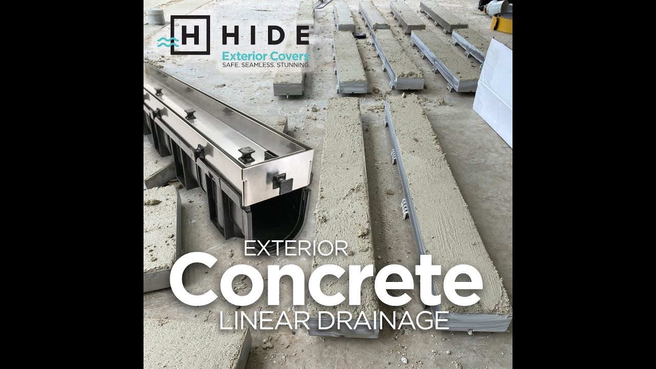 HIDE Concrete Linear Drain Covers gallery detail image