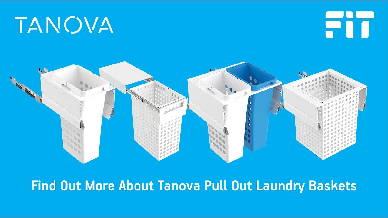 Tanova Laundry Unit Frame & Baskets gallery detail image