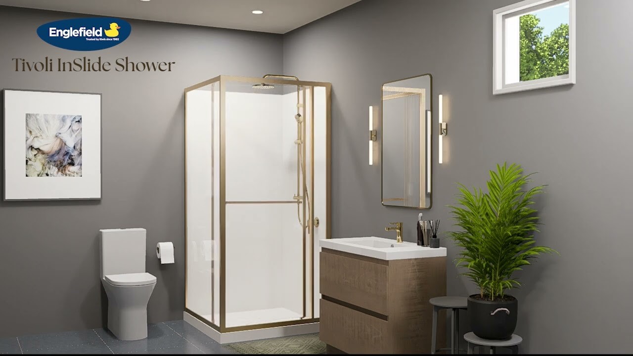 Tivoli InSlide Square Corner Shower gallery detail image
