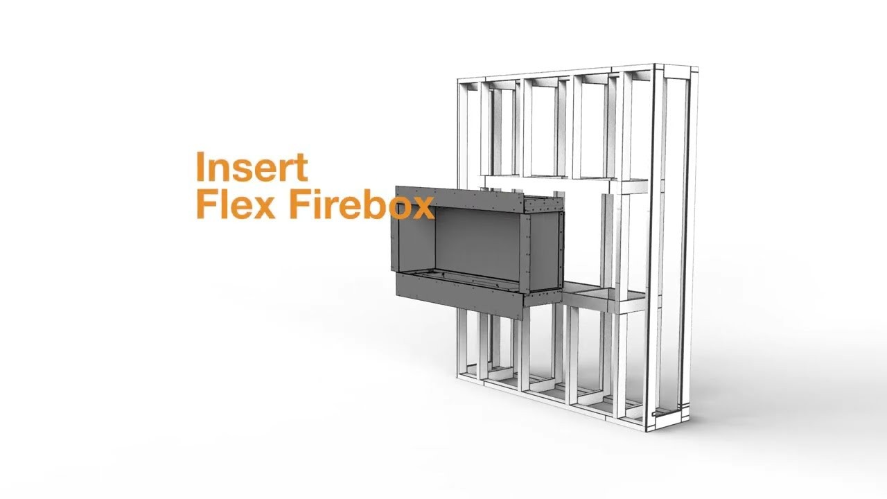 EcoSmart™ Flex Single Sided Fireplace Inserts gallery detail image