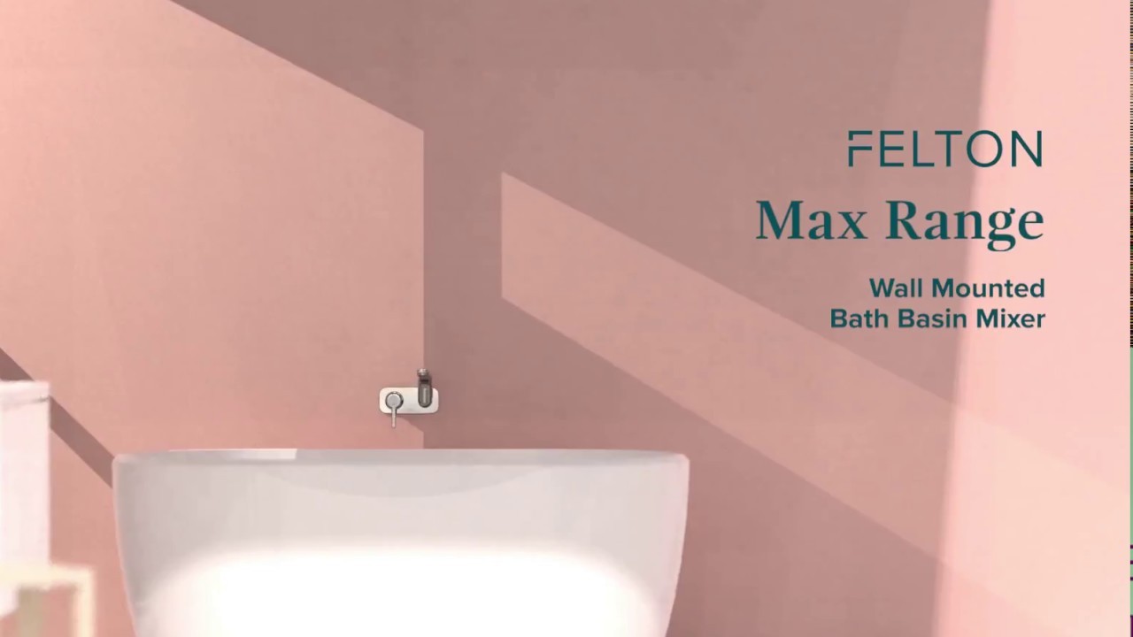 Max Wall Mounted Swivel Basin / Bath Mixer Medium gallery detail image