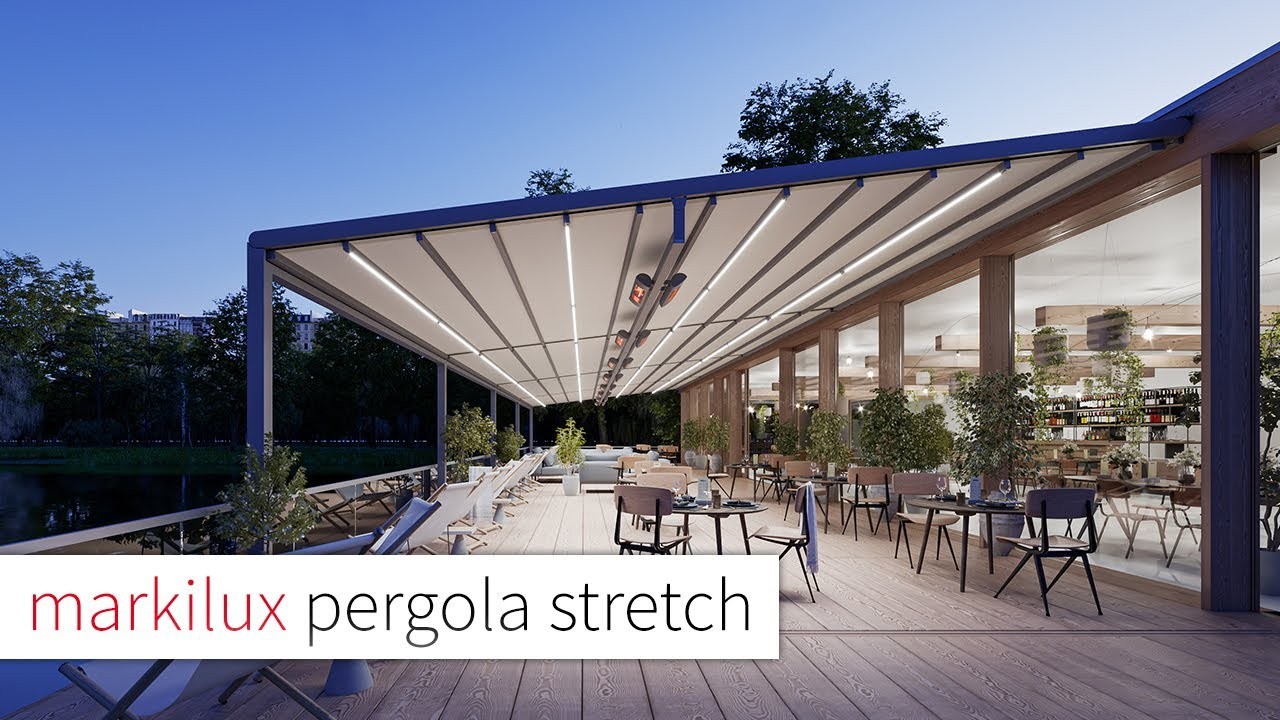 Markilux Pergola Stretch Retractable Roof gallery detail image