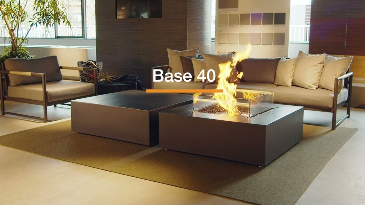 EcoSmart™ Base 40 Square Fire Table gallery detail image