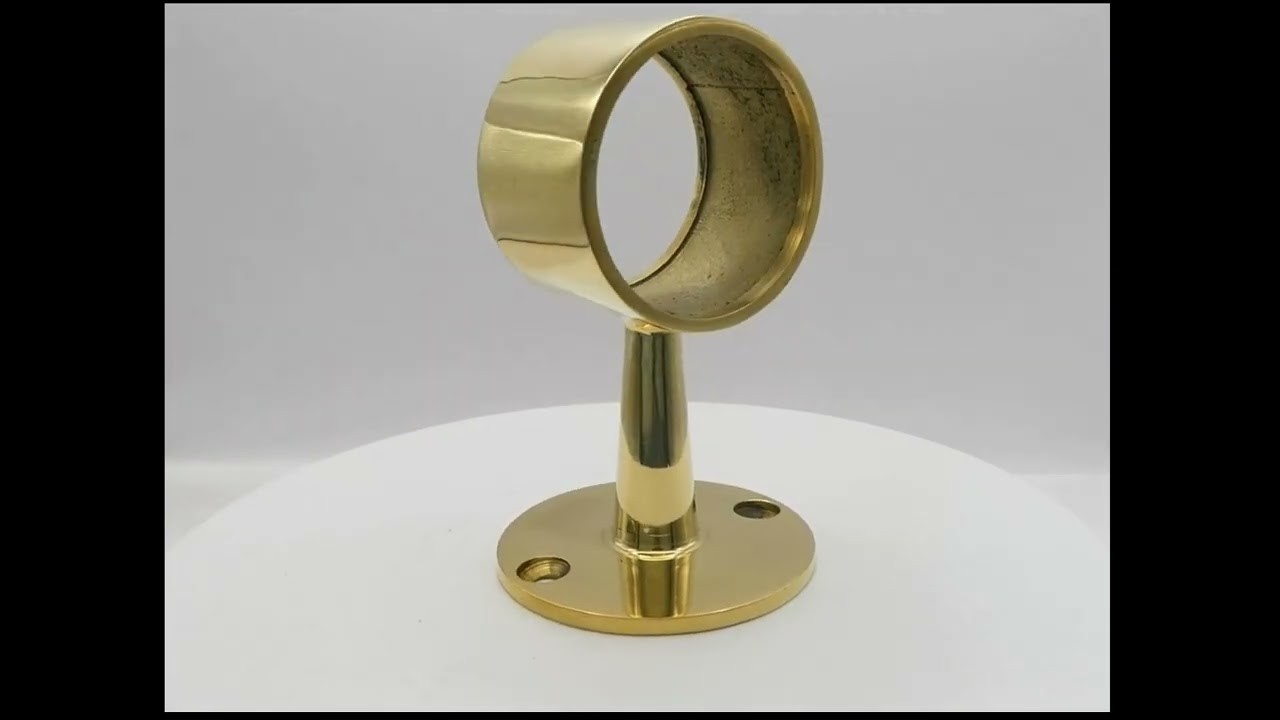 602 Brass Through Post - Short gallery detail image