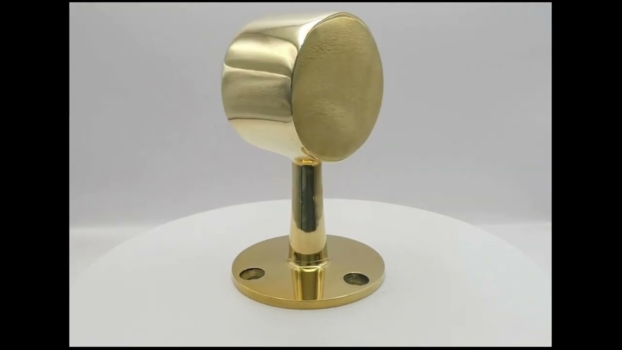 603 Brass End Post - Short gallery detail image