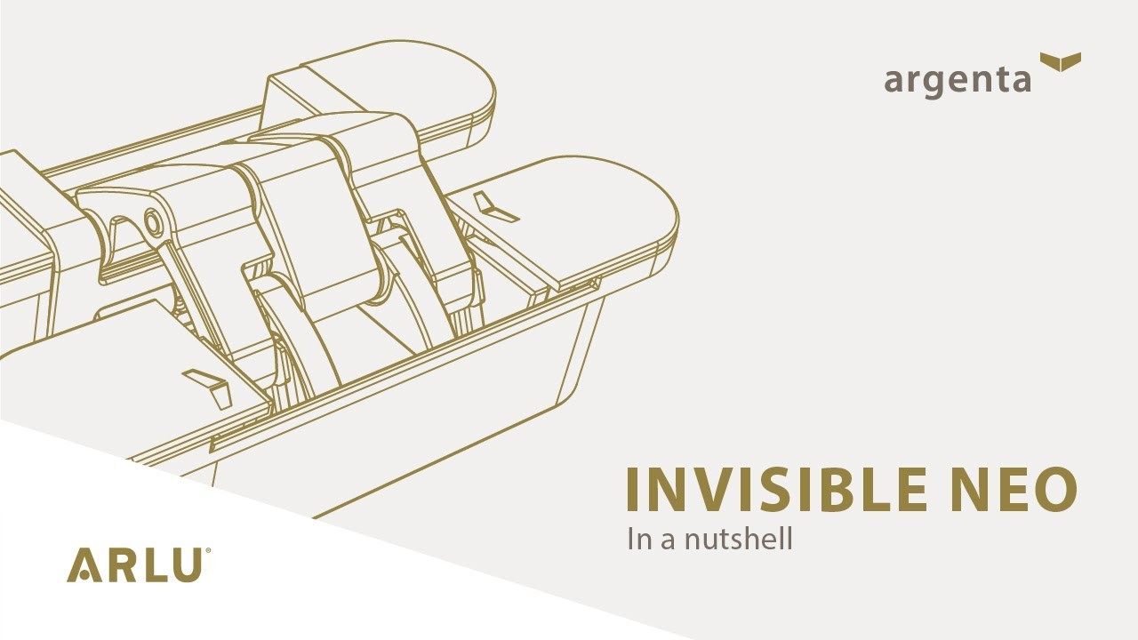 Arlu® (Argenta) Invisible Neo Concealed Hinge L-7 gallery detail image