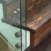 American White Oak, waterbased graphite finish Hardwood Floor gallery detail image
