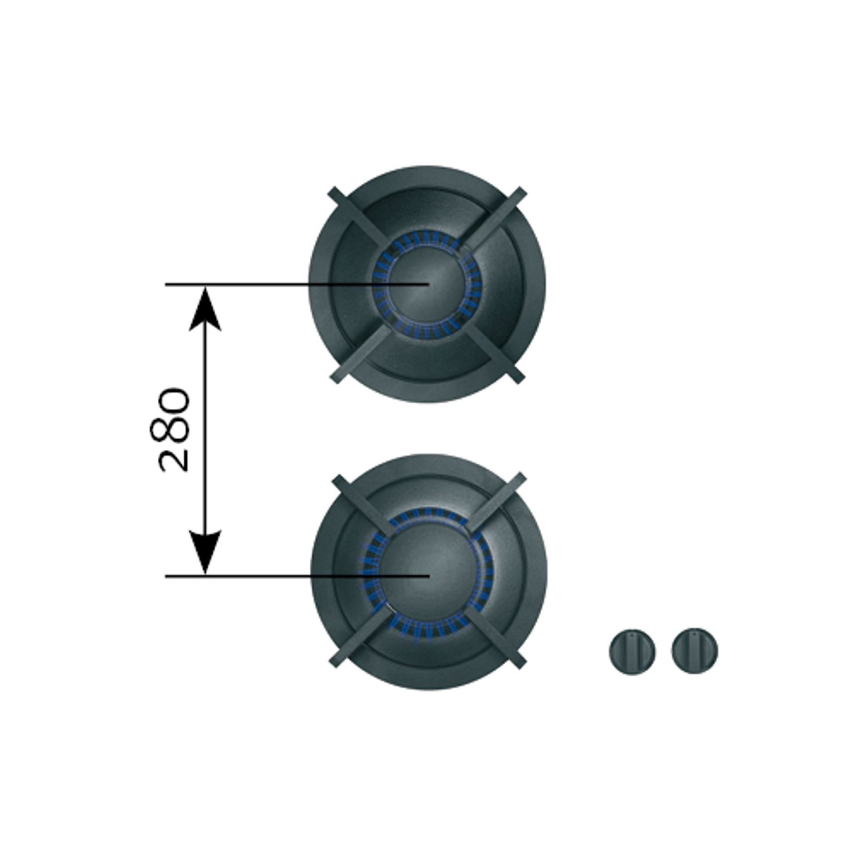 Balut Double PITT Burner gallery detail image