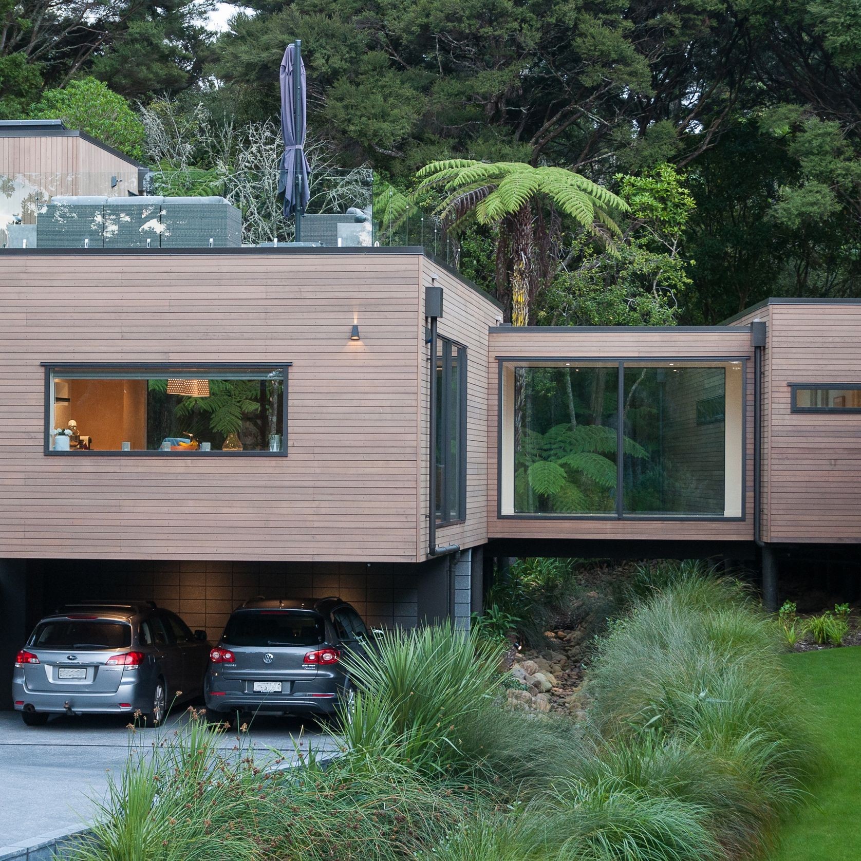 Horizontal Rusticated Cedar Weatherboards gallery detail image