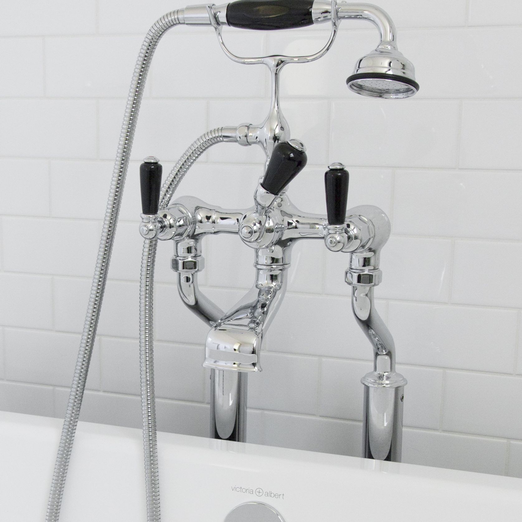 Perrin & Rowe Showers with Black Porcelain gallery detail image