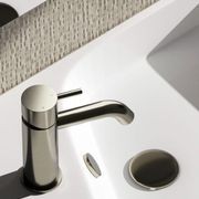 Buddy Low Curved Spout Basin Mixer gallery detail image