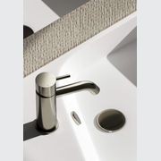 Buddy Low Curved Spout Basin Mixer gallery detail image