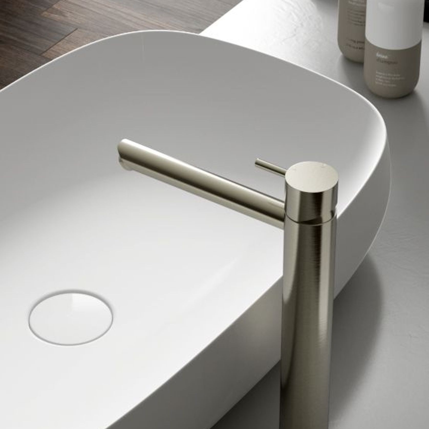 Buddy High Straight Spout Basin Mixer gallery detail image