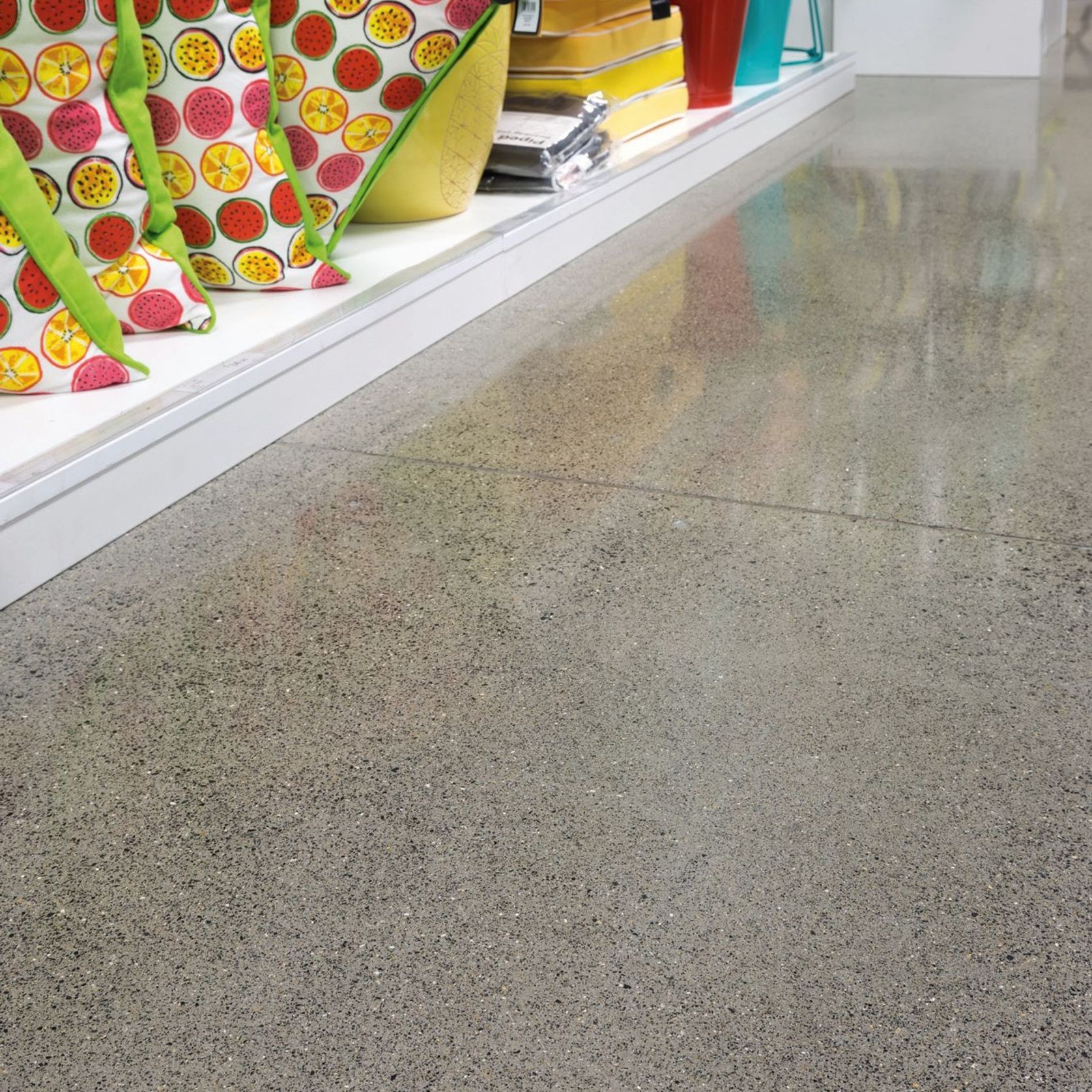 Diamond Polished Concrete Floor - Beach House gallery detail image