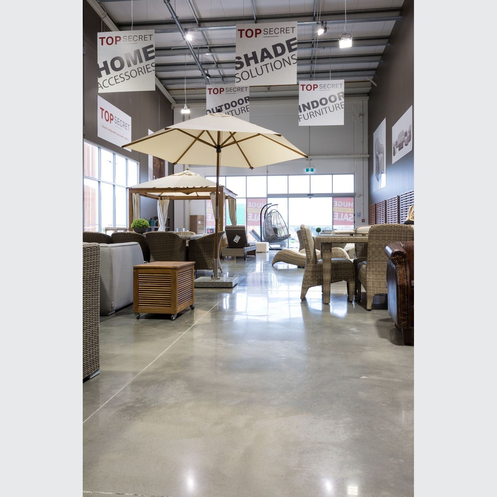 Warehouse Diamond Polished Concrete Floor gallery detail image