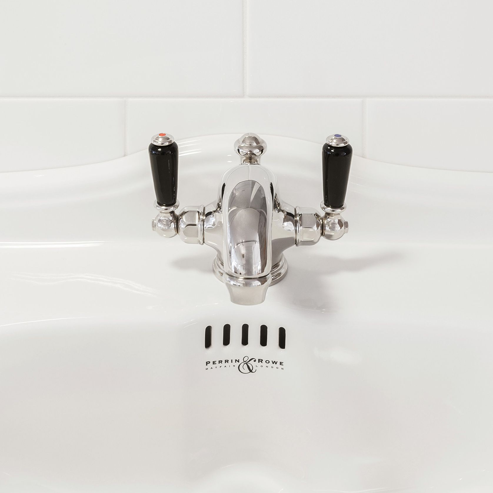 Perrin & Rowe Traditional Monobloc Lever Basin Mixer gallery detail image