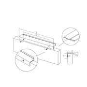 Vann handle gallery detail image