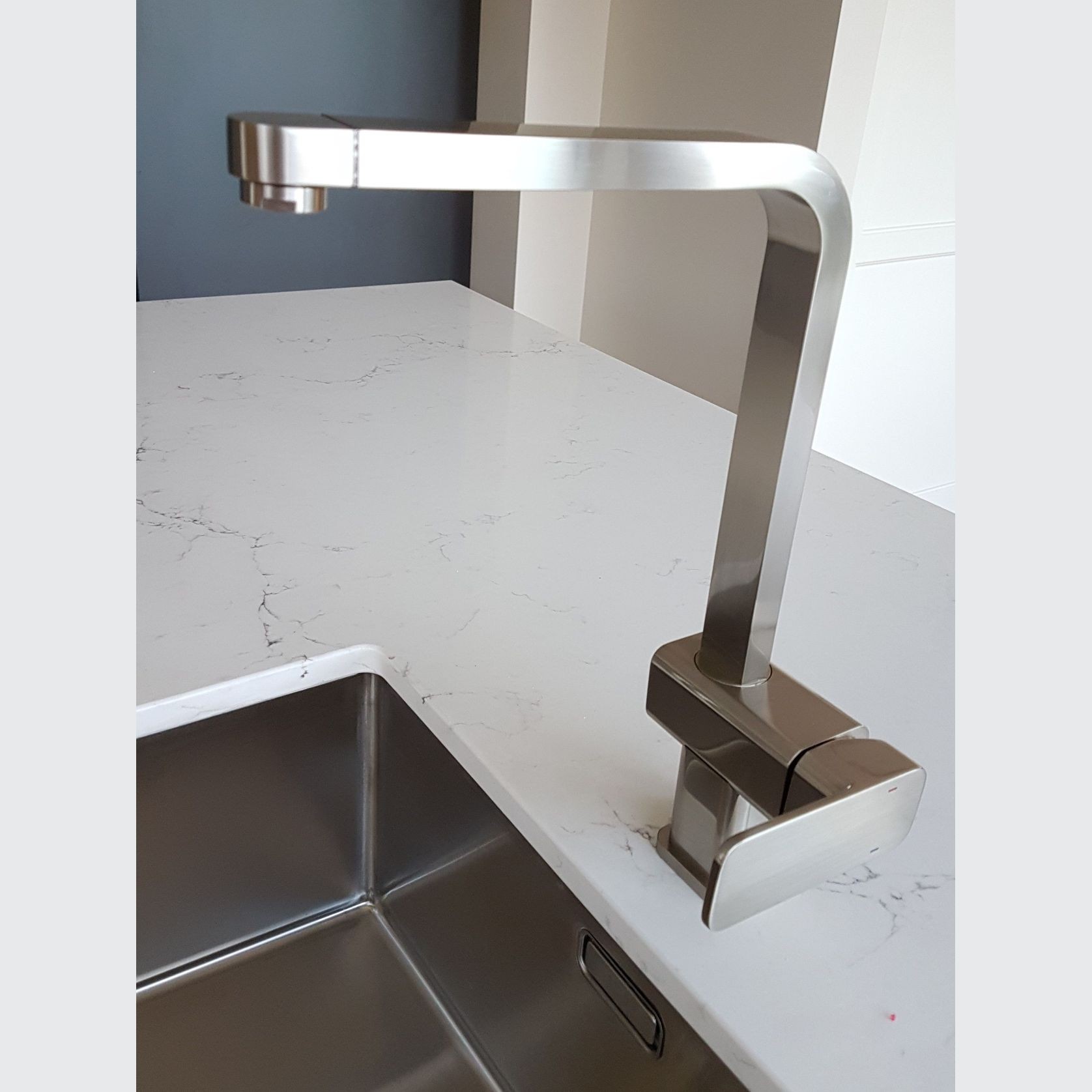 Turin 1064B Brushed Tap gallery detail image