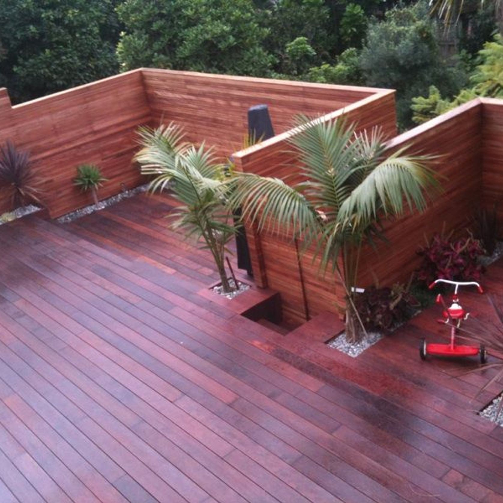 ShadowDeck™ Kwila Dome Decking Timber 140 x 21mm gallery detail image