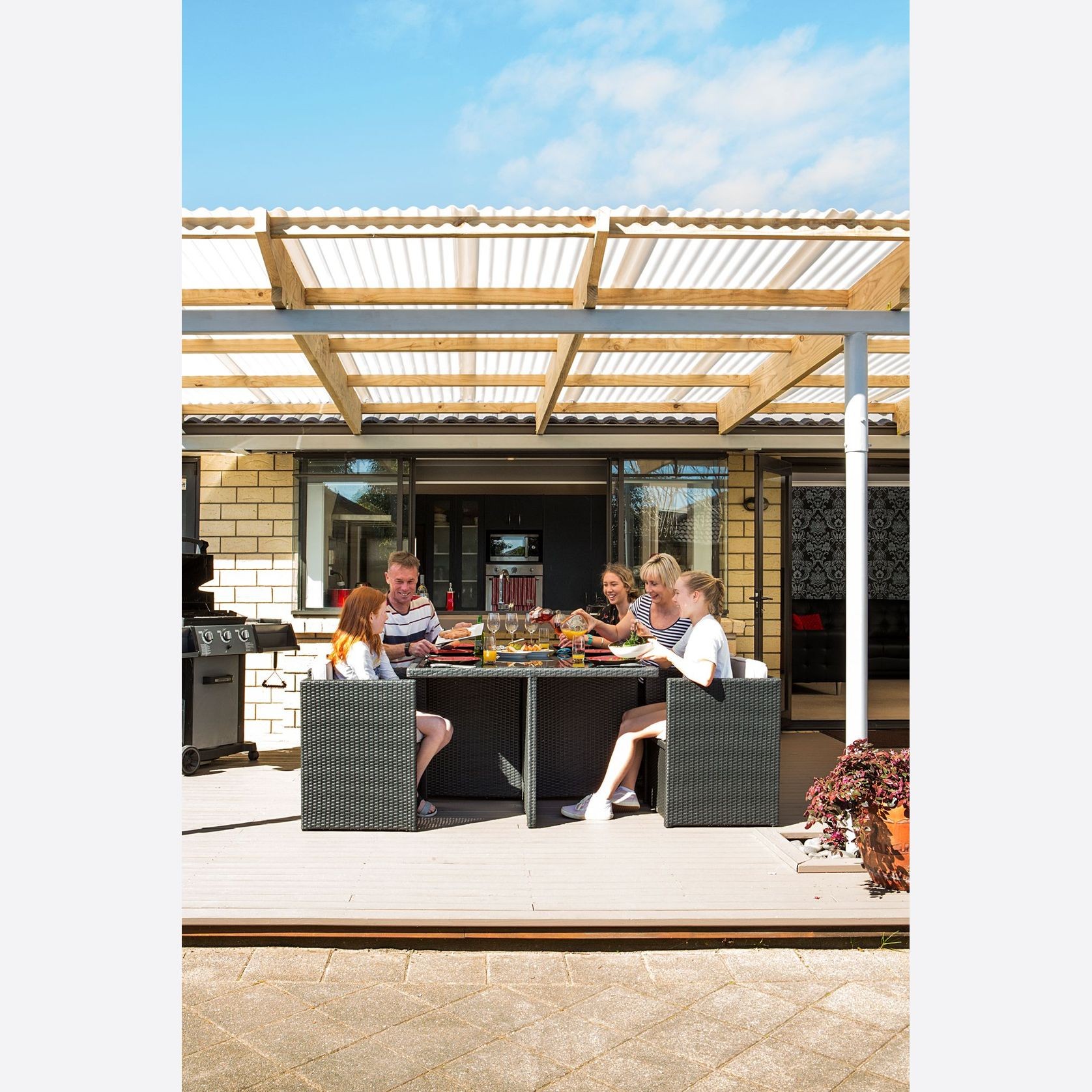 Suntuf Profiled Polycarbonate Roofing Sheet gallery detail image