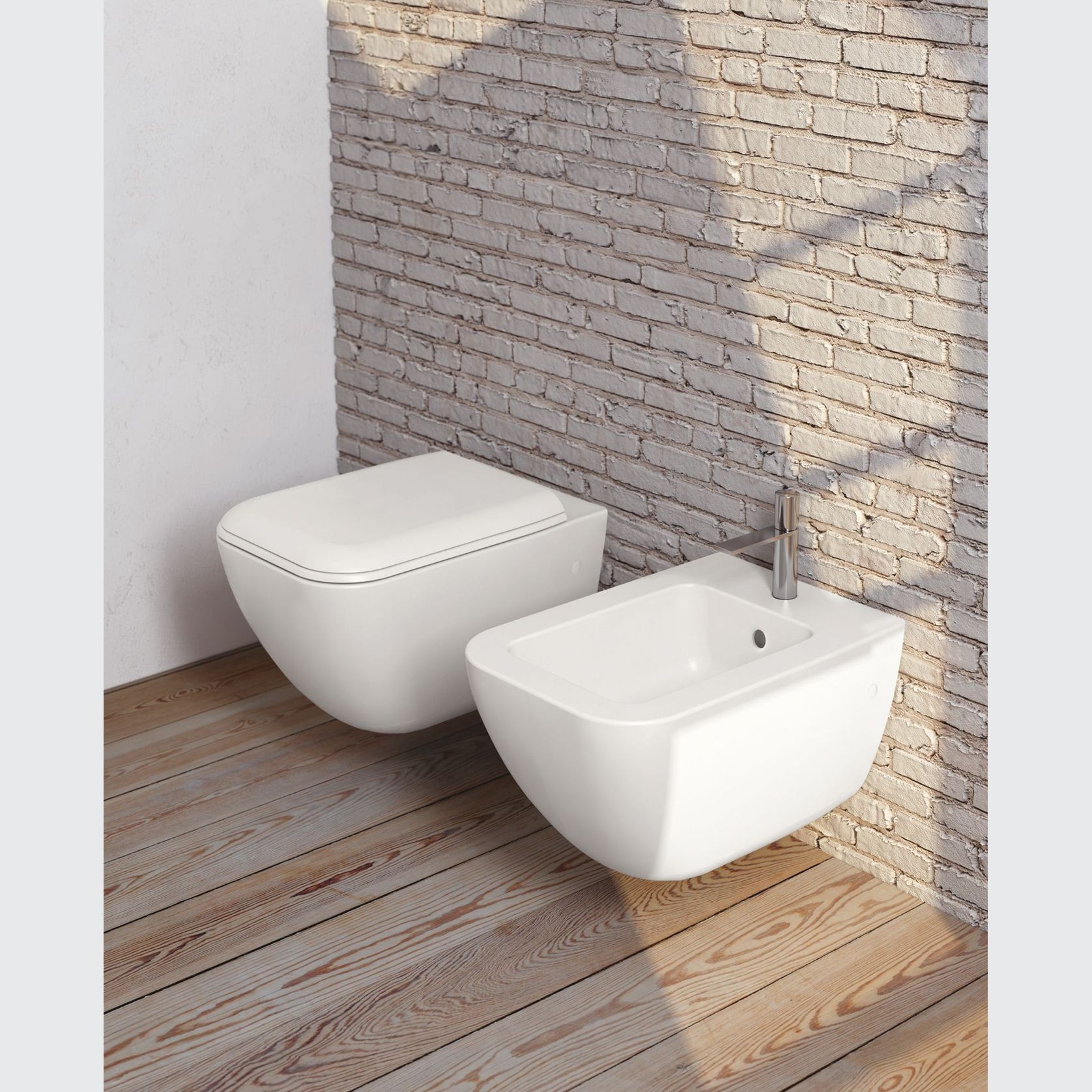 Shui Comfort Wall Hung Toilet and Bidet by cielo gallery detail image