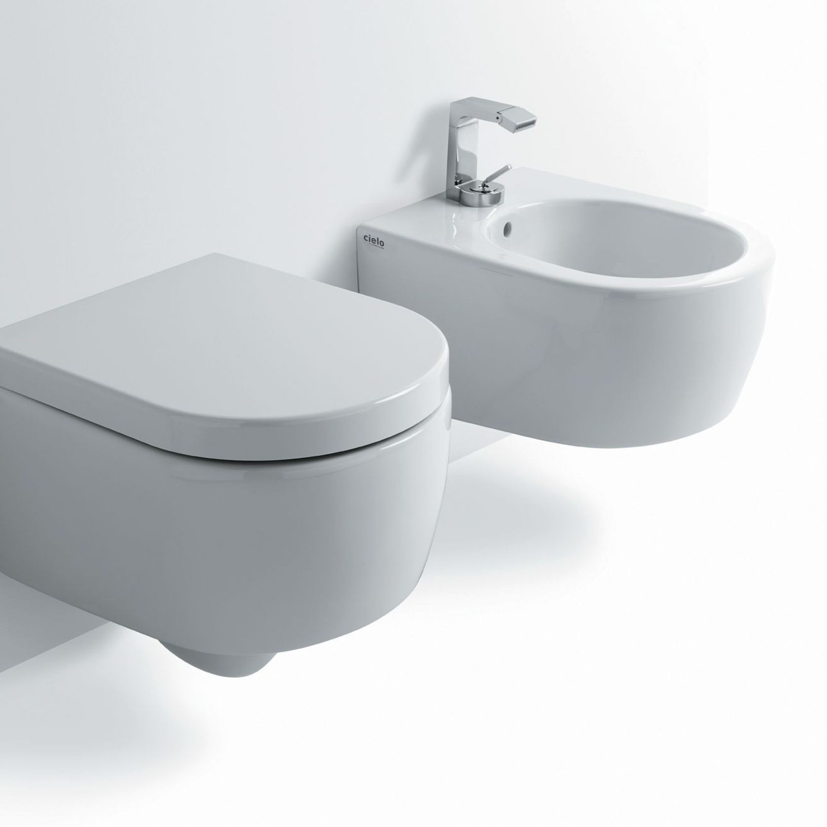 Shui Wall Hung Toilet and Bidet by cielo gallery detail image