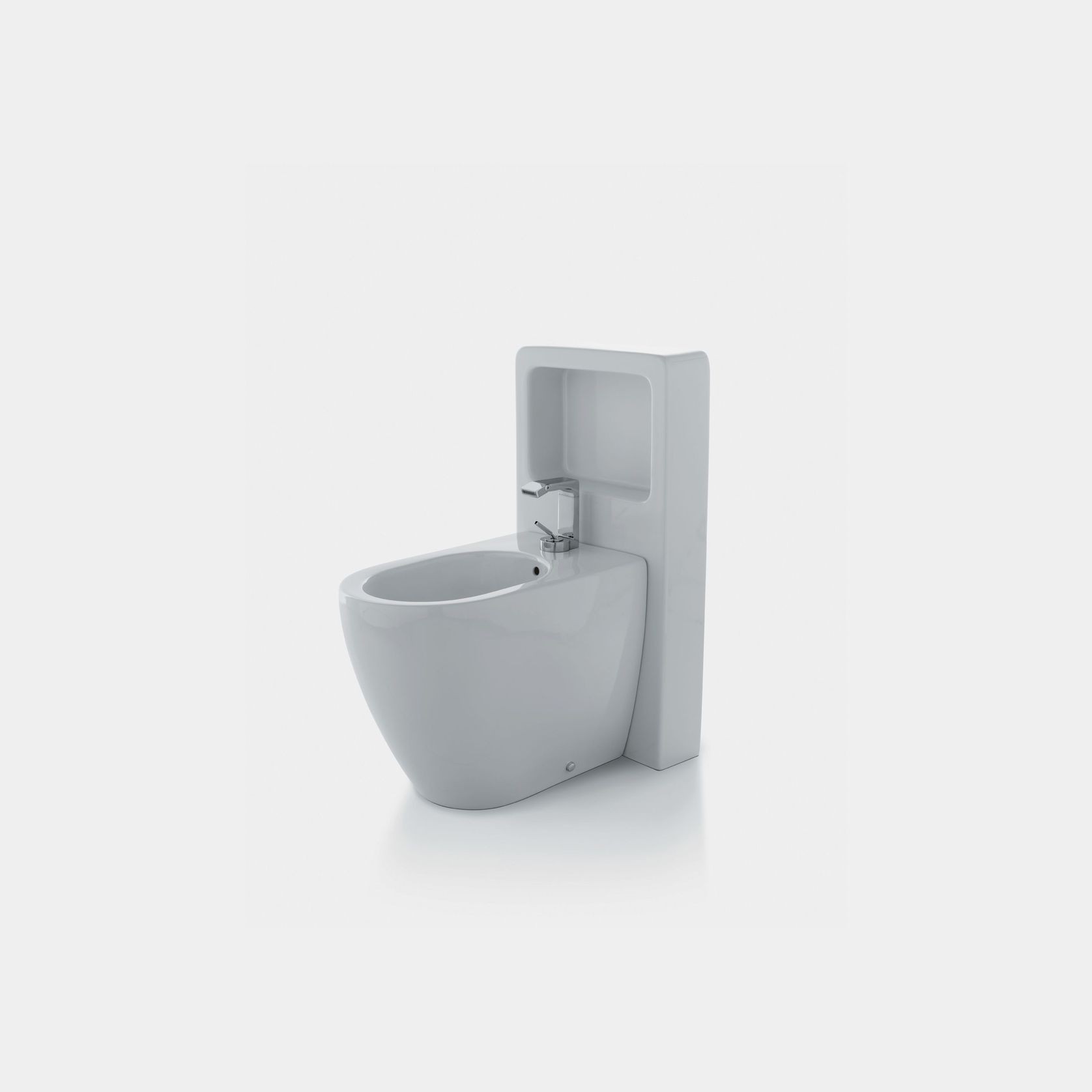 Shui Back to Wall Toilet and Bidet by cielo gallery detail image