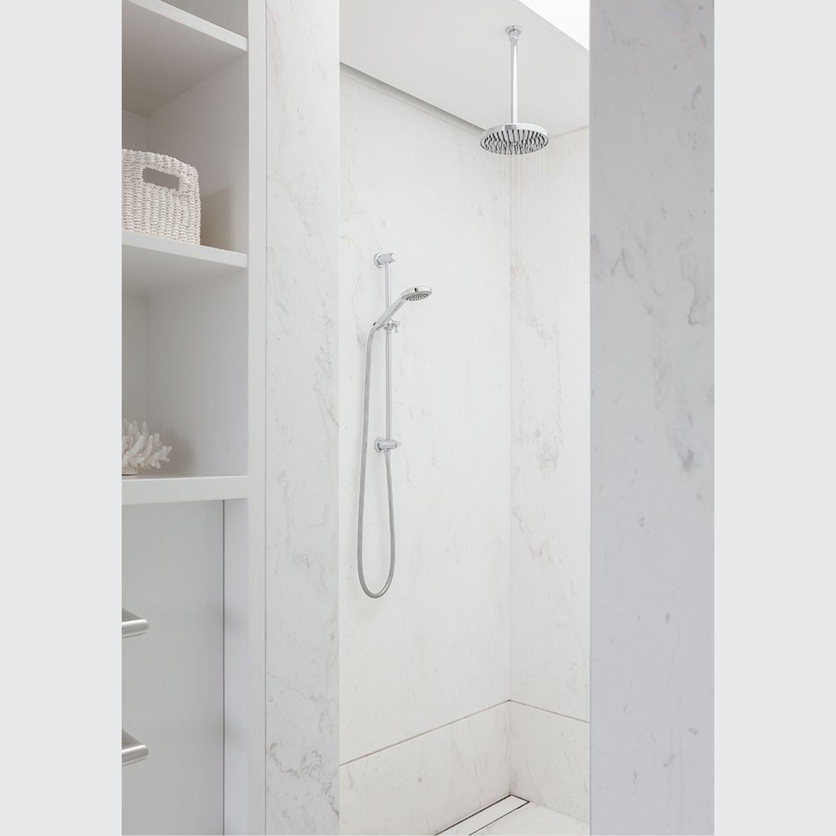 Perrin & Rowe Contemporary Discus Shower Rose gallery detail image