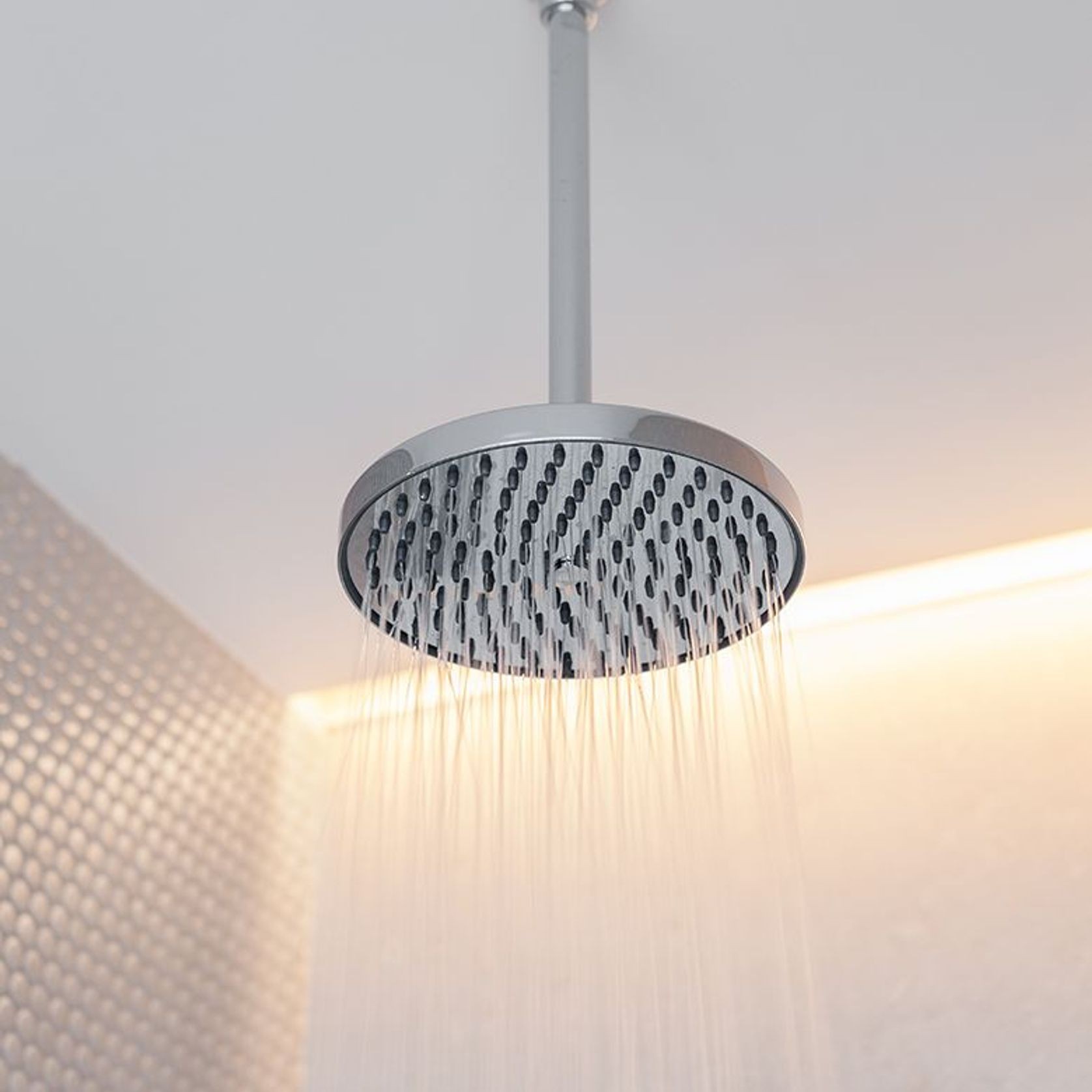 Perrin & Rowe Contemporary Discus Shower Rose gallery detail image