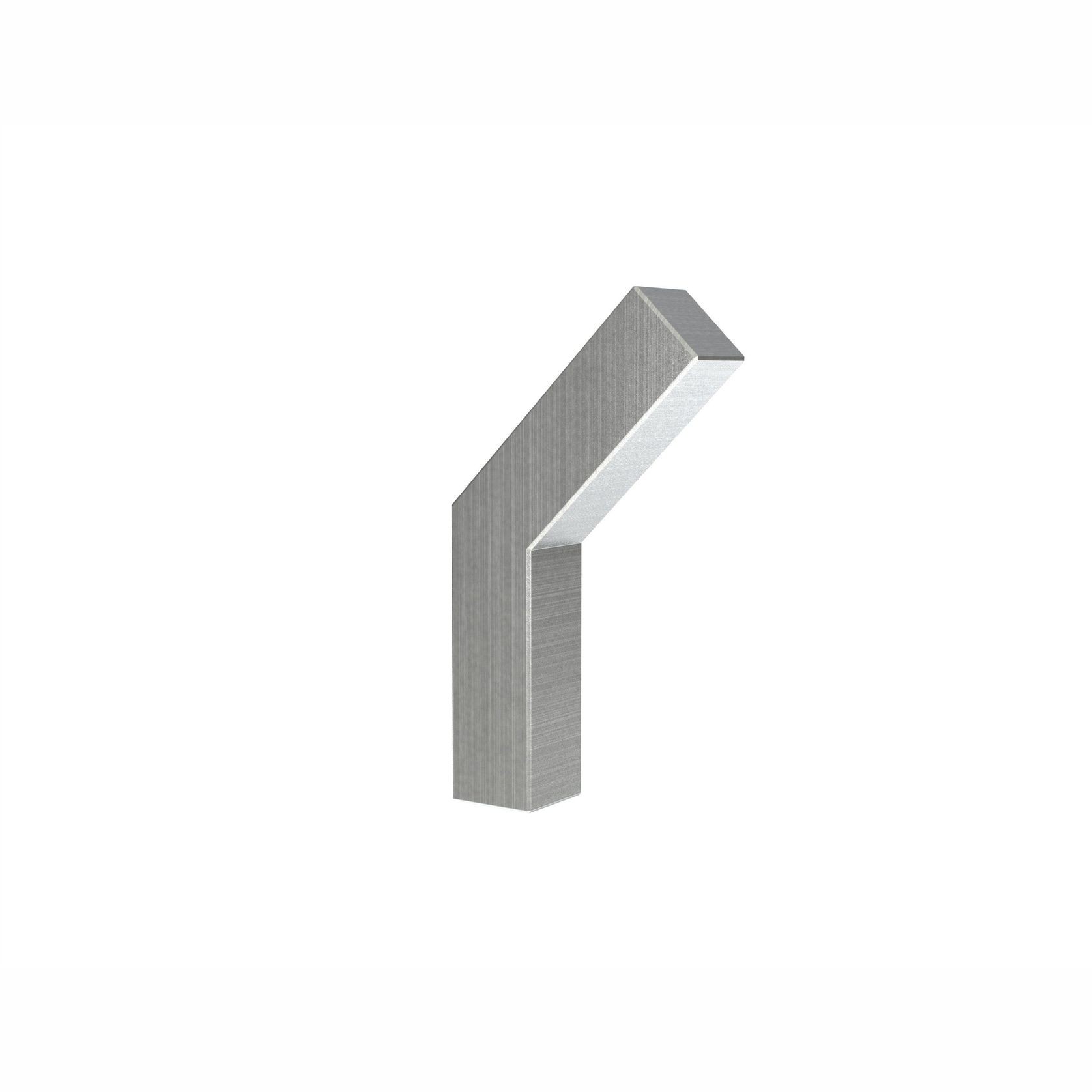 Satin Hook (Aluminium): IN.14.601S gallery detail image