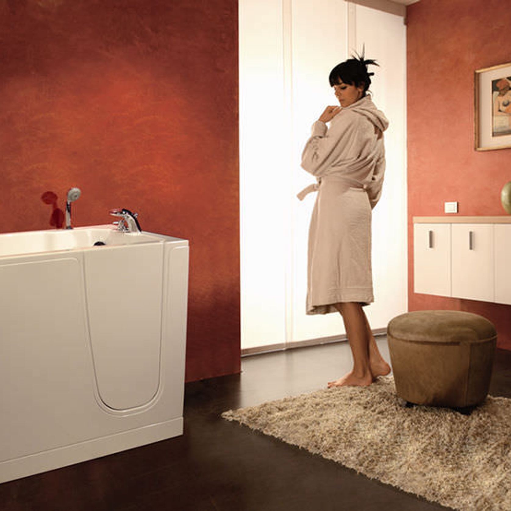 Oasi 140cm bathtub - door on the right by GOMAN gallery detail image