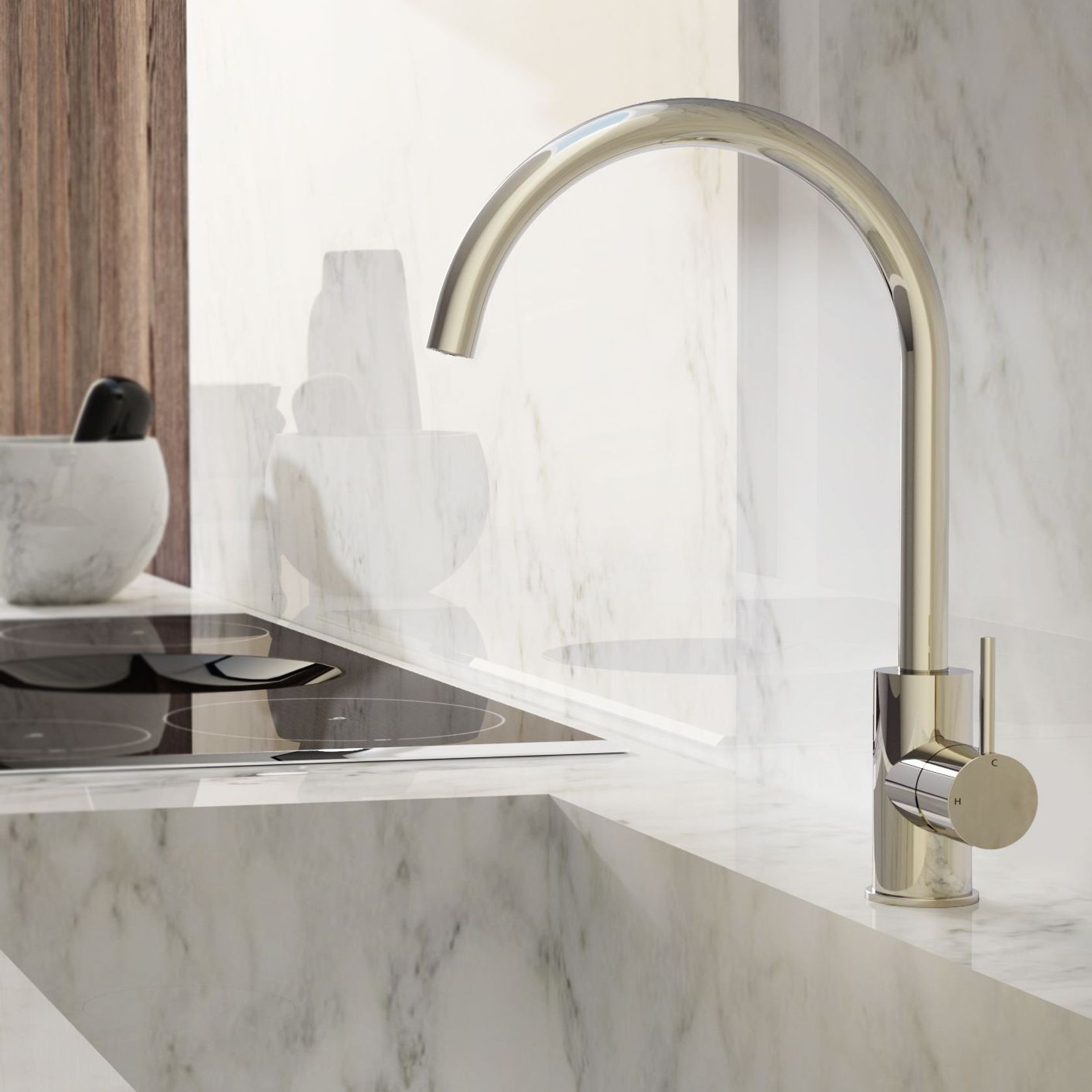 Buddy Kitchen Mixer Round Spout gallery detail image
