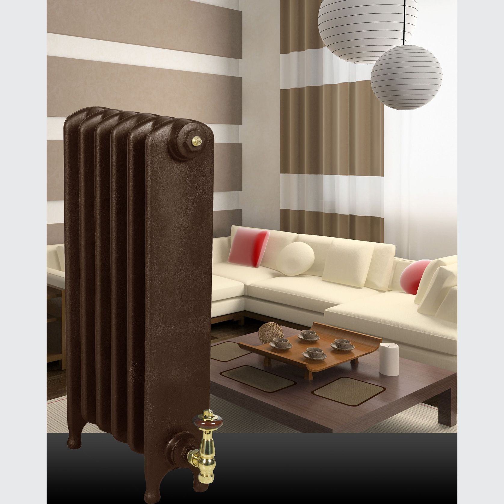 Clarendon Cast Iron Radiator Range by Paladin gallery detail image