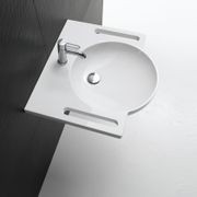 HEWI Washbasin 950.11.101 - 600mm wide gallery detail image