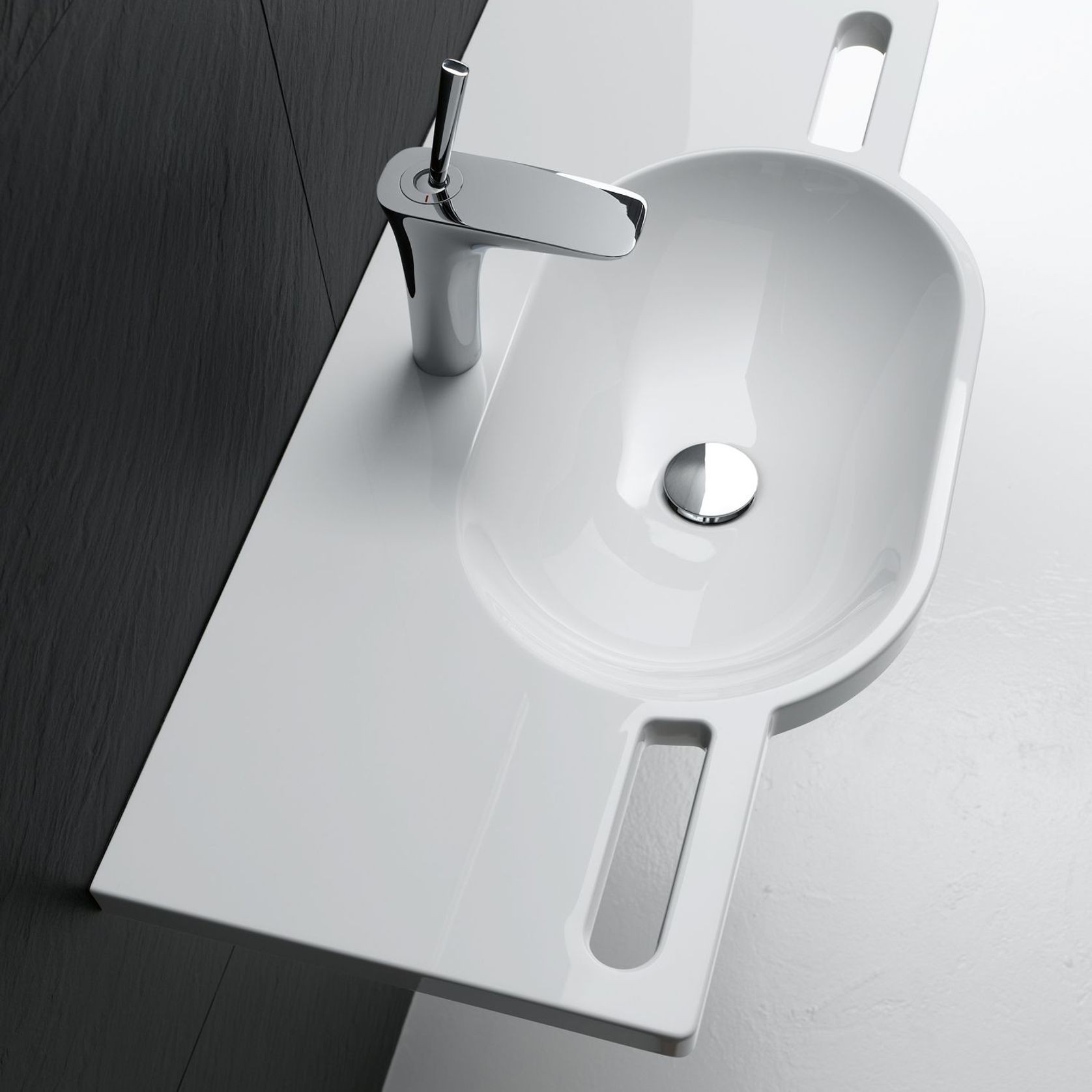 HEWI Washbasin 950.11.201 - 850mm wide gallery detail image