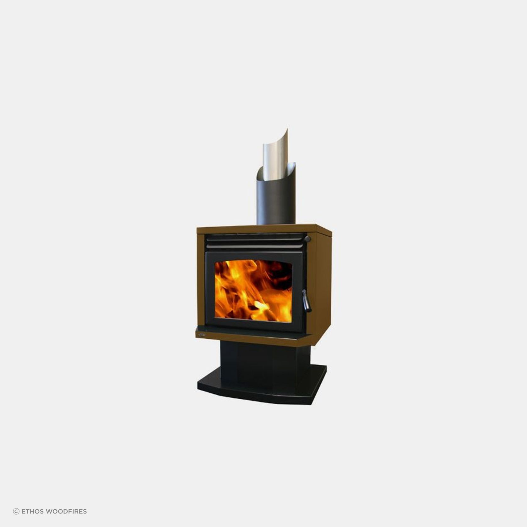 Genesis Freestanding Wood Fire gallery detail image